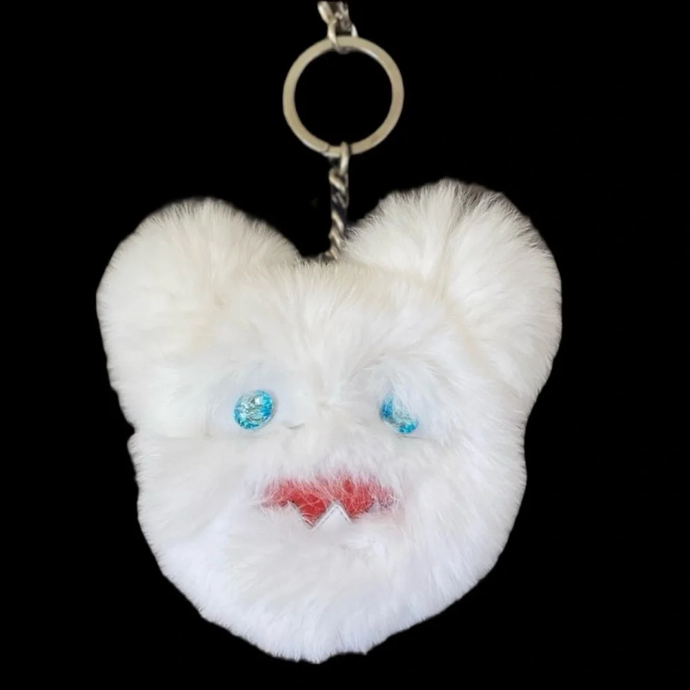 Karl Lagerfeld Choupette Collection Keychain White Plush